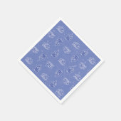 Serviette En Papier Dexter et Mandark Motif atomique (Coin)
