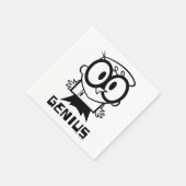 Serviette En Papier Dexter "Genius" - Graphique en bref (Coin)