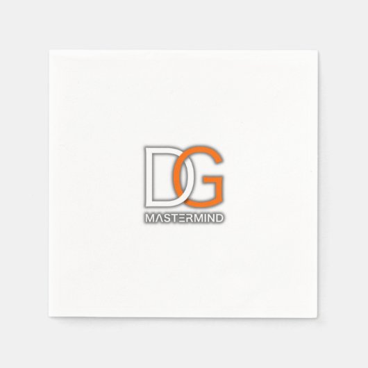 Serviette En Papier DG Mastermind Cocktail Napkins (Devant)