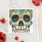 Serviette En Papier Día de los Muertos (En situation)