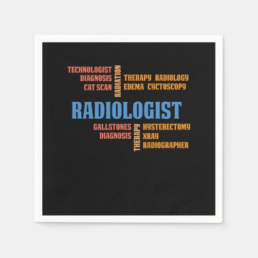 Serviette En Papier Diagnosis Xray (Devant)
