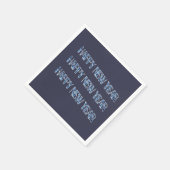 Serviette En Papier Diamant bleu HNY (Coin)