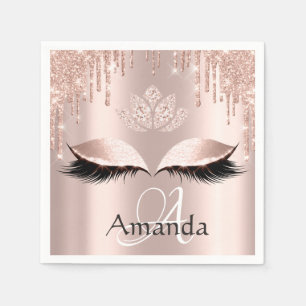 Serviette En Papier Diamant d'étincelle d'égouttements de parties