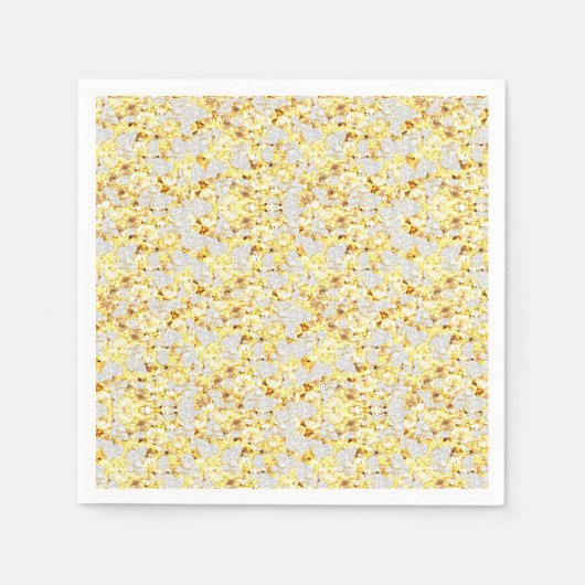 SERVIETTE EN PAPIER DIAMANTS (Devant)