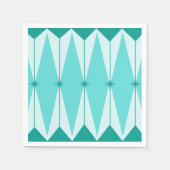 Serviette En Papier Diamants géométriques et Starburts Papier serviett (Devant)