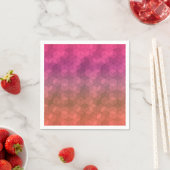 Serviette En Papier Diamond pattern (En situation)