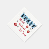 Serviette En Papier Dice Bunco (Coin)
