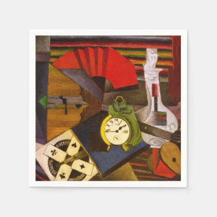 Serviette En Papier Diego Rivera Le Réveil Surrealisme Art