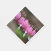 Serviette En Papier Dieu est coeur d'amour (Coin)