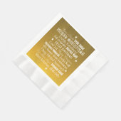 Serviette En Papier Différentes langues de Joyeuses serviettes de Noël (Coin)