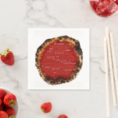Serviette En Papier Différentes pizzas - les étranges (En situation)