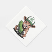 Serviette En Papier Dill avec It Cow, Drôle Pickle (Coin)