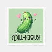 Serviette En Papier Dill-icous (Devant)