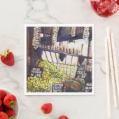 Serviette En Papier Dimensions de curiosité (En situation)