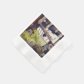 Serviette En Papier Dimensions de curiosité (Coin)