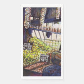 Serviette En Papier Dimensions de curiosité (Devant)