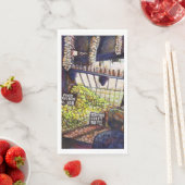 Serviette En Papier Dimensions de curiosité (En situation)