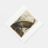 Serviette En Papier Dinde de Thanksgiving John James Audubon (Coin)