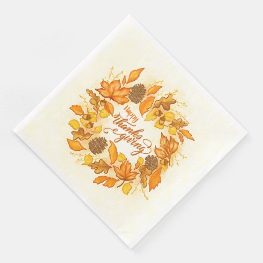 Serviette En Papier Dîner bon thanksgiving Napkin (Coin)