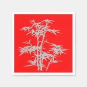 Serviette En Papier Dîner chinois en bambou (Devant)