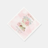 Serviette En Papier Dîner d'action de grâces Citrouille rose Green Nap (Coin)