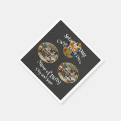 Serviette En Papier Dîner de fête 2024 Croisière bateau (Coin)