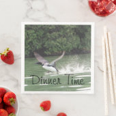 Serviette En Papier Dîner de Loon (En situation)