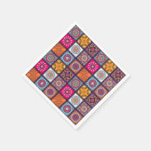 Serviette En Papier Dîner de mandala marocain arabe (Coin)