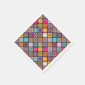 Serviette En Papier Dîner de mandala marocain arabe (Coin)