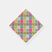 Serviette En Papier Dîner de mandala marocain arabe (Coin)