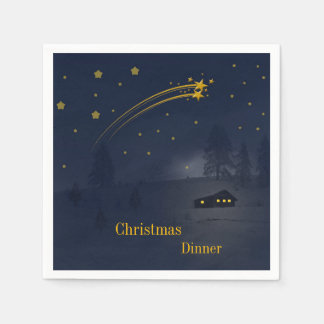 Serviette En Papier Dîner de Noël