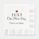 Serviette En Papier Dîner De Répétition Cute Cocktail (Devant)