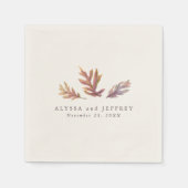 Serviette En Papier Dîner de répétition de mariage (Devant)