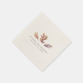 Serviette En Papier Dîner de répétition de mariage (Coin)