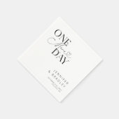 Serviette En Papier Dîner de répétition d'une journée (Coin)