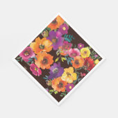 Serviette En Papier Dîner de répétition mexicaine colorée Fiesta (Coin)