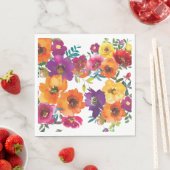 Serviette En Papier Dîner de répétition mexicaine colorée Fiesta (En situation)