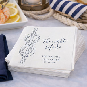 Serviette En Papier Dîner de répétition moderne sur le thème de la cor