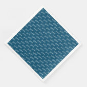 Serviette En Papier Dîner de troisième cycle Napkin Turquoise - HAMbyW (Coin)