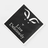 Serviette En Papier Dîner délicieux  (Coin)