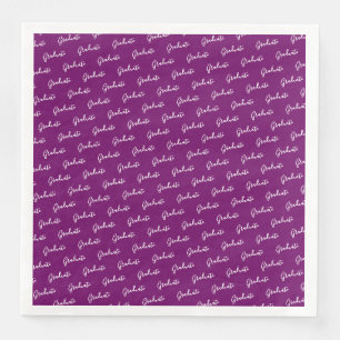 Serviette En Papier Dîner d'études supérieures Napkin framboise - HAMb