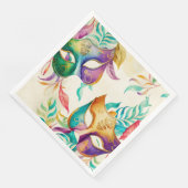 Serviette En Papier Dîner en papier Mardi Gras Mask (Coin)