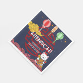 Serviette En Papier Dîner japonais hibachi fête d'anniversaire (Coin)