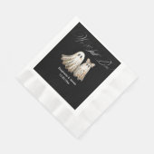 Serviette En Papier Dîner Mariage À Thème Halloween Cute (Coin)