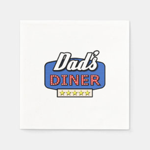 Serviette En Papier Diner papa - Home BBQ Party