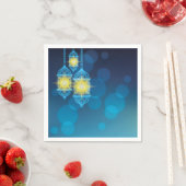 Serviette En Papier Dîner pour la fête des lanternes marocaines arabes (En situation)