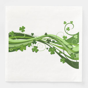 Serviette En Papier Dîner Taille Papier serviettes-Saint Patrick's