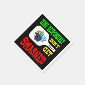 Serviette En Papier Dink Responsable - Drôle Pickleball (Coin)