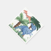 Serviette En Papier Dino Buddies I (Coin)