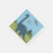Serviette En Papier Dino-mite Dinosaur (Coin)